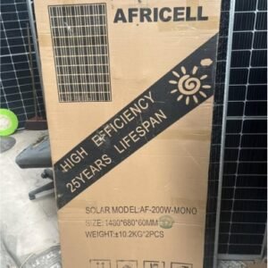 AFRICELL 200W MONO-CRYSTALLINE SOLAR PANEL