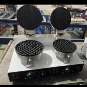 DOUBLE WAFFLE BAKER MACHINE