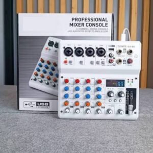 GX-06 6-CHANNEL AUDIO MIXER CONSOLE