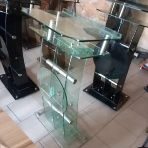 MODERN ALTAR GLASS PULPIT