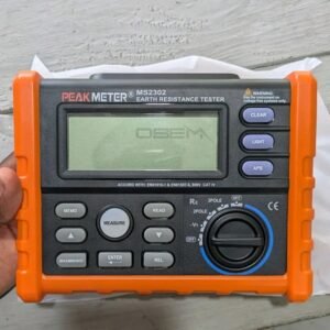 PEAK METER EARTH RESISTANCE TESTER