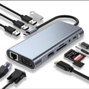 TYPE-C TO HDTV 12 IN 1 HUB ADAPTER